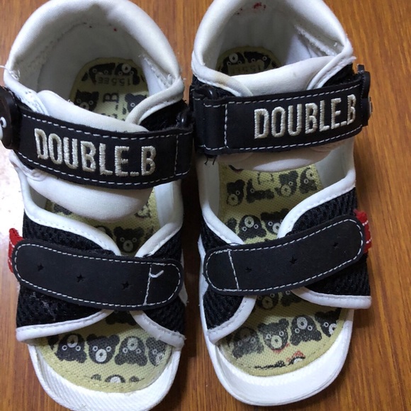 Black kids sandals - Picture 2 of 3